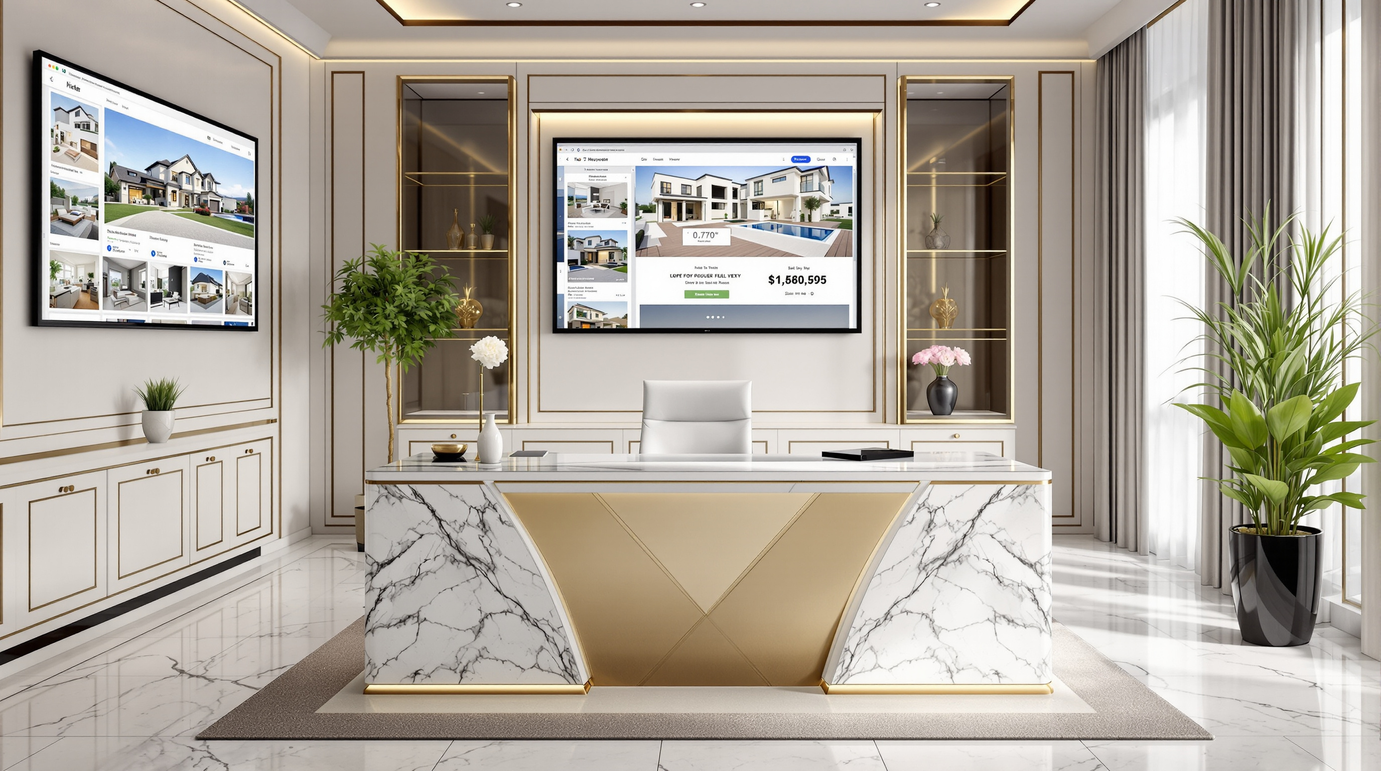 SAINT TROPEZ Luxe Experience — luxury real estate agency interior, Saint-Tropez