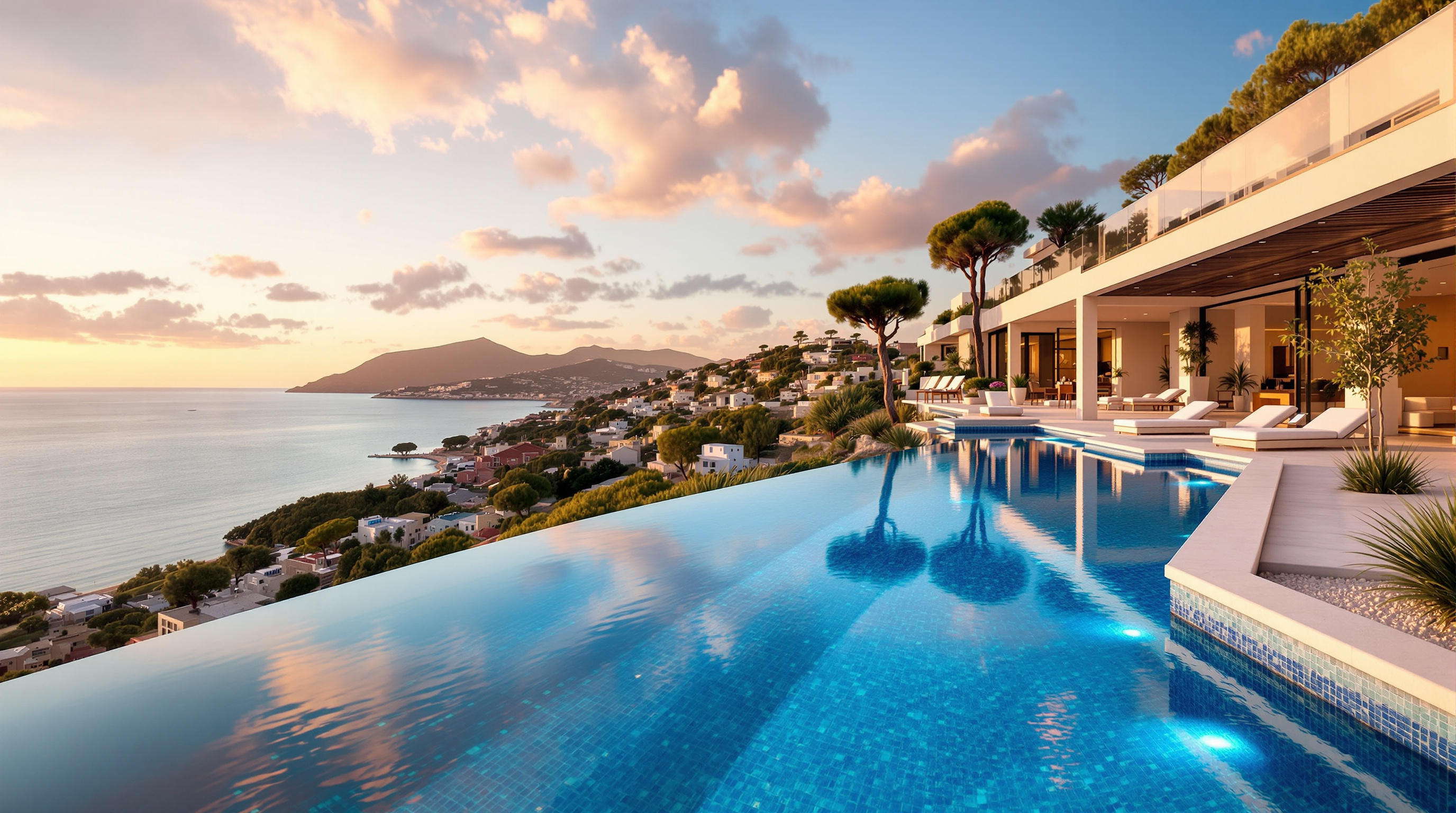 Luxury villa with pool and sea views, Saint-Tropez